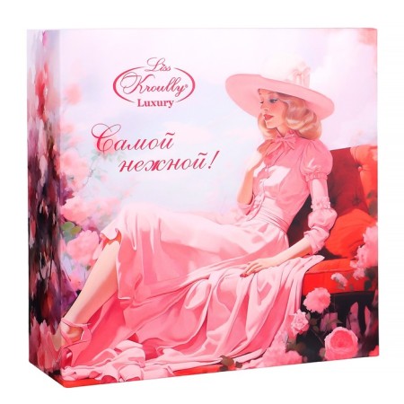 Gift set of cosmetics Liss Kroully: bath foam, 260 ml + hand cream, 75 ml-5