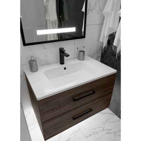 Quartz shell Uperwood Lagoon Quartz 80 cm, white matte, jasmine-1