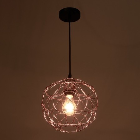 Lamp Bayerlux 1671/1 E27 40W Copper 28x28x30-130 cm-6