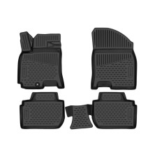 3D mats in the salon for BAIC U5 2023-, 4 pcs.