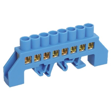 Shin "N" zero in a combined blue insulator for 8x12 mm Din RAKE 8 REXANT groups