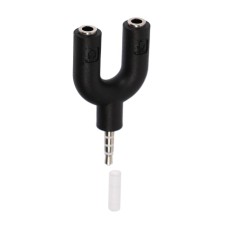 The brancher Luazon, Jack 3.5 mm (4pin) (M) -2xjack 3.5 (3 PIN) (F), for micro and headphones