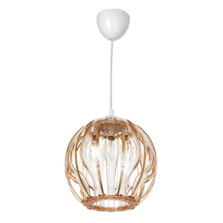Lamp Bayerlux 8330/1, 1he27 15W, brown 23x21+60 cm-3
