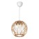 Lamp Bayerlux 8330/1, 1he27 15W, brown 23x21+60 cm