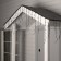 Garland "fringe" 4 × 0.6 m, IP44, dark thread, 180 LED, white glow, white flicker, 220 V