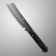 Top-top knife "line" 25.5cm, with opening, blade 135mm/3mm, black