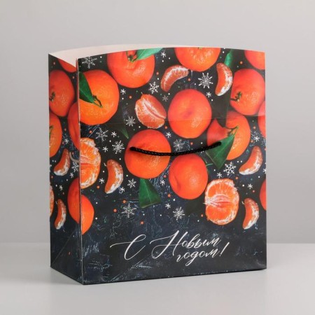 Package-Koroka "Mandarins", 23 x 18 x 11 cm, New Year-3