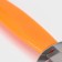 Knife for pizza and dough the orange, 17 cm, 2 blades, orange color