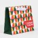 Laminated horizontal "Christmas tree", 15 x 12 x 5.5 cm, New Year