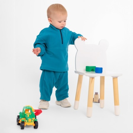 CEOPLE COST (jumper and trousers) minku color aquamarine, height 86-92 cm-2