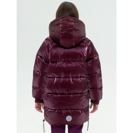 Jacket for girls, height 158 ​​cm, blueberry color-5