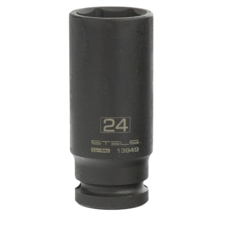 Shock head Stels 13949, 24 mm, 1/2 ", CRMO, hexagonal, elongated-1