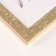 Photo frame plastic to worlds 20x30 651511-8 (6) gold (plastic screen)