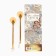 Gift set of spoons with suspensions “Happy New Year 2025!”, 2 pcs., 14.8 x 2.7 cm