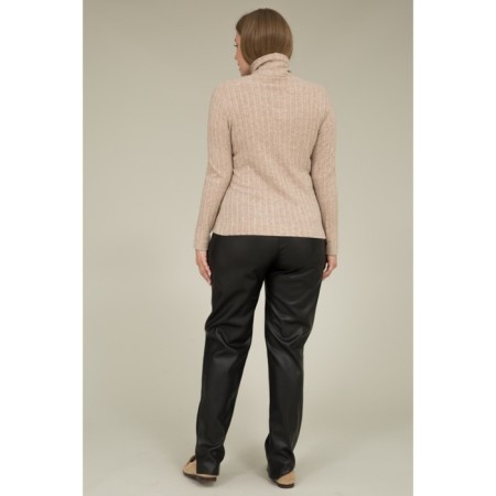 Women's turtleneck Eliseeva Olesya, size 54, beige color-4