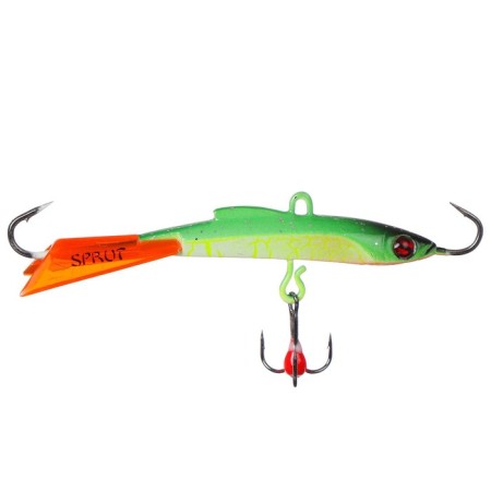 Balancir Sprut Usuri No. 7, 17 g, 7 cm, color WGR-UV + additional tee with phosphorus drop