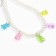 Neckia "Zhelynaya Bear" with beads, winx