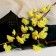 Artificial flowers "sakura tenderness" 65 cm, yellow