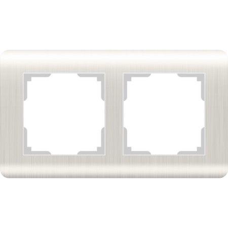 Frame for 2 posts WL12-FRAME-02, color pearly corrugated