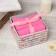 Set of terry towels "Flower Time" 30x30 cm - 3 pcs, cotton 340g/m2