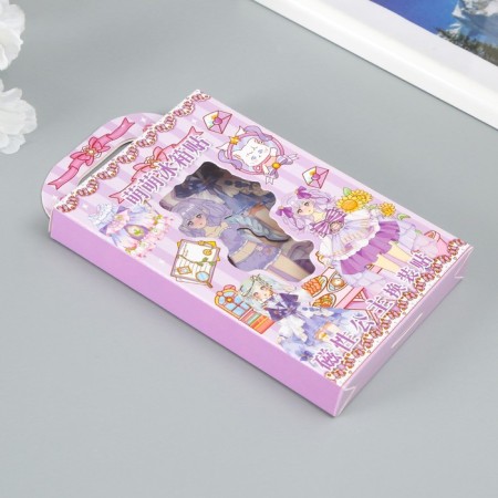 Sticker-game "Princess Outfits" MIX set 3 sheets, 2 dolls 16x11x2 cm-2