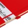 Sketchmarker sketchbook, 210 x 300 mm, 80 sheets, solid leather cover, red, block 140 g/m2