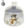 Solonka Dolyana "Christmas Snowman", 600 ml, 14 × 10 × 14 cm