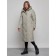 Coat insulated winter female, size 42, green color