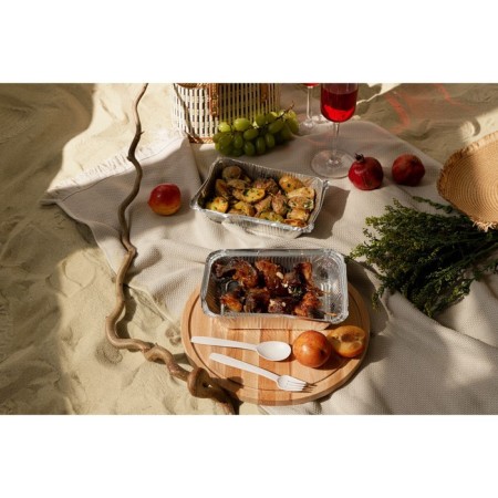 A set of foil for baking and baking shares, 960 ml, 21.5 × 14.6 × 5 cm, 2 pcs-8