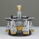 Mini-bar 7 objects ring, engraving 500/50 ml
