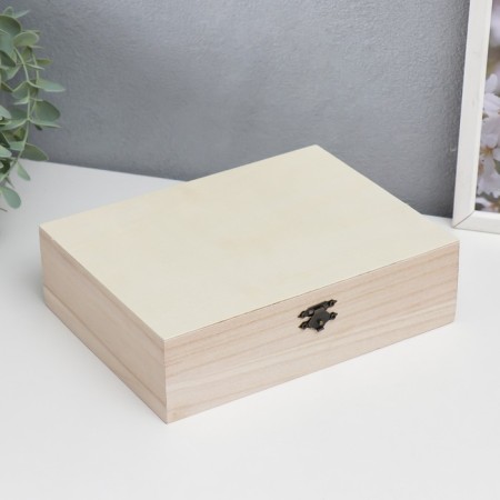 Casket wood under the painting "rectangular" 6x21.5x16.5 cm