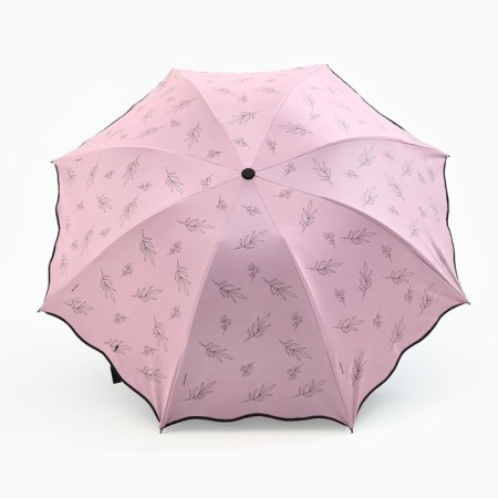 Mechanical umbrella with a curly edge of the "branches"-2