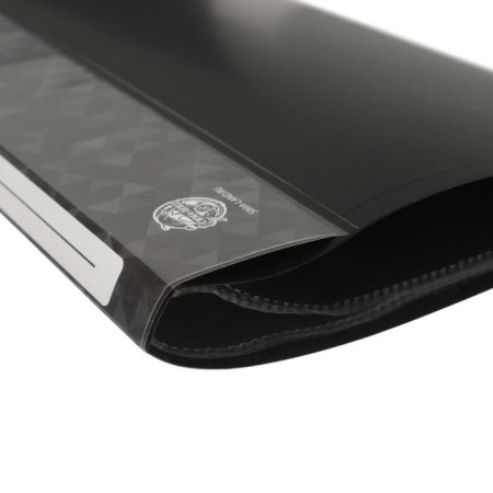 Folder with 10 A4, 500 μm inserts, calligrata, spine pocket, black-3