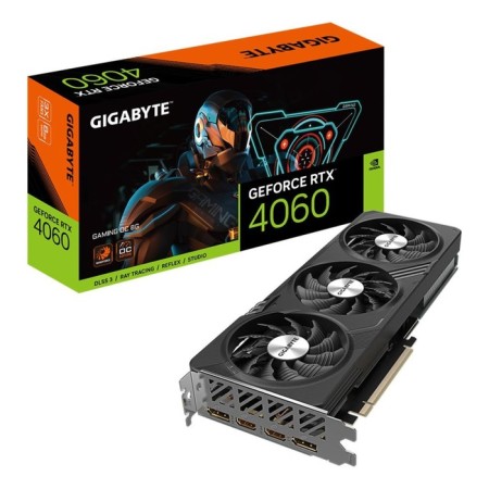GIGABYTE PCI-E 4.0 GV-N406060GAMING OC-8GD NVIDIA GEFORCE RTX 4060 8GB 128BIT GDDR 106497-7