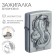 Lighter gasoline symbol of the year "Cobra", New Year, silver