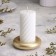 Complete "Complete" from gypsum is small, 9x2.5cm, gold