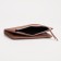 Women's wallet on the button, pink color