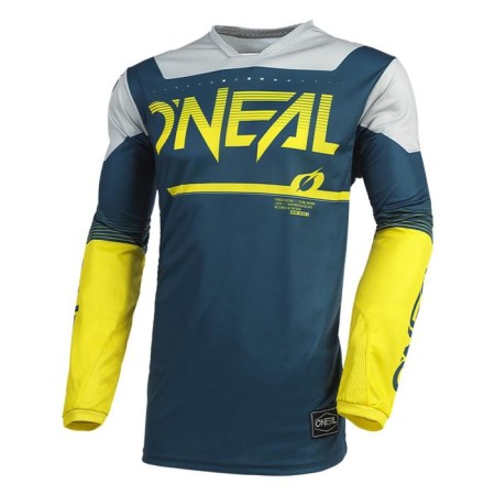 Jersey O’Neal Hardwear Surge, male, size m, blue, yellow