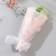 Mini-tube of soap petals "Pink cloves with greens" 13 cm