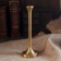 Aluminum candlestick "Roman" for 1 candle 9x9x28 cm