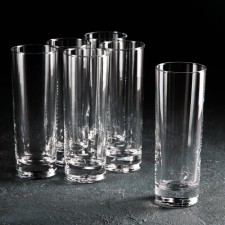 Set of glass glasses for beer SIDE, 290 ml, 6 pcs