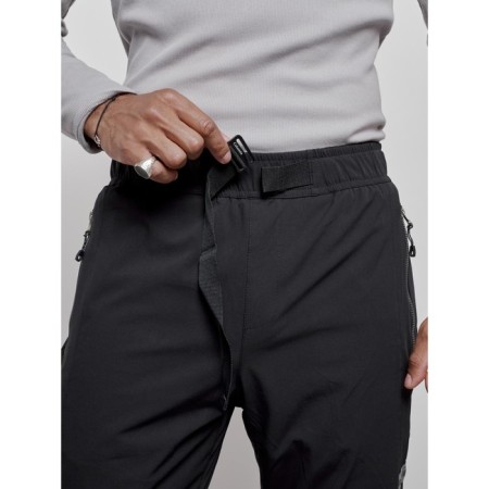 Warm pants, size 52, black color-9