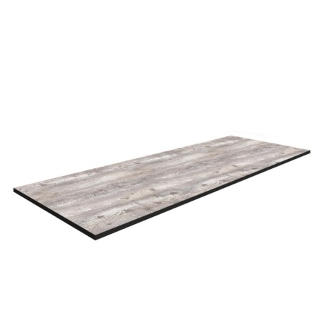Countertop, 2400x600x18 mm series SLIM, concrete PAIM 9349-1
