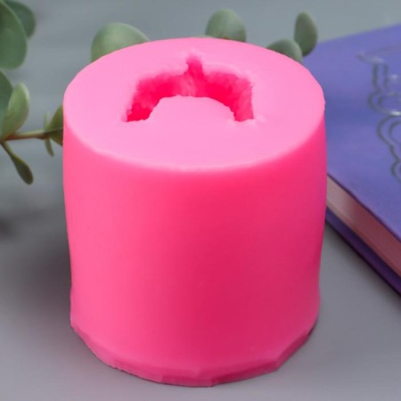 Mold Silicon 3D "Bear with a bow" 5.5x5x5.7 cm-2