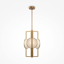 Светильник подвесной Maytoni MOD099PL-03G, 3хE14, 40Вт, 30,5х30,5х92,7 см, цвет золото