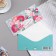 Money envelope "On Birthday!" Flowers, gift, congregre, glitter, 17x8 cm