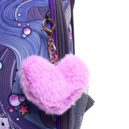 School backpack 38 x 30 x 16 cm, ergonomic back, stavia "cat"-9