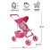 Stroller for dolls summer, metal frame
