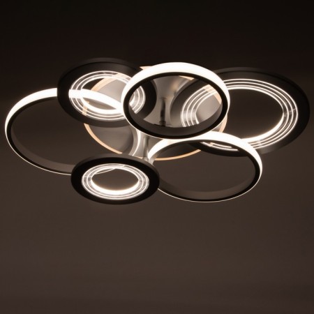 Cialogs from PDU 1899/6 LED 140W Dimmer Gray 58x58x10 cm Bayerlux-3