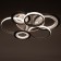 Cialogs from PDU 1899/6 LED 140W Dimmer Gray 58x58x10 cm Bayerlux
